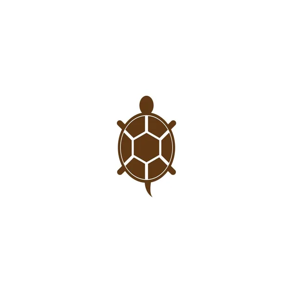 Projekt Ikony Wektora Logo Żółwia — Wektor stockowy