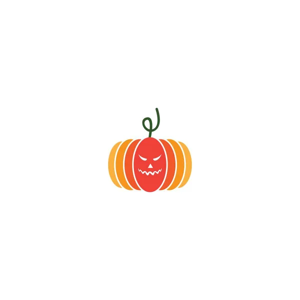 Logo Halloween Wzór Wektor Ikona Projektu — Wektor stockowy