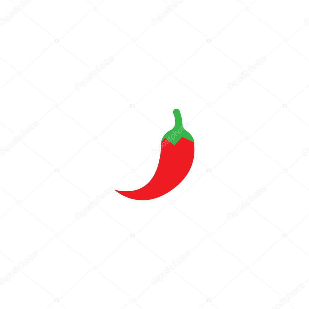 chili logo vector icon design