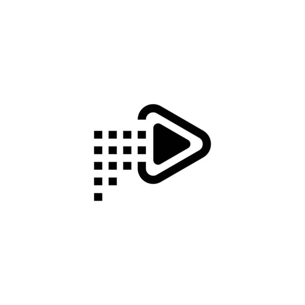 Müzik Logosu Şablon Vektör Dizaynı — Stok Vektör
