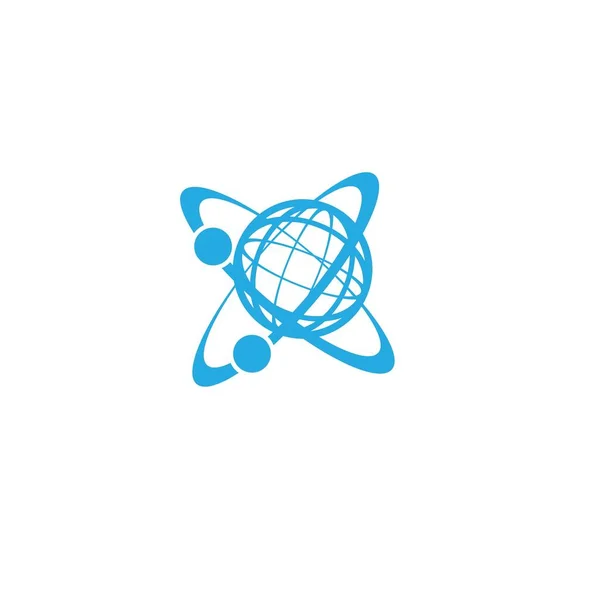 Global Logo Template Vector Icon Design — Stock Vector