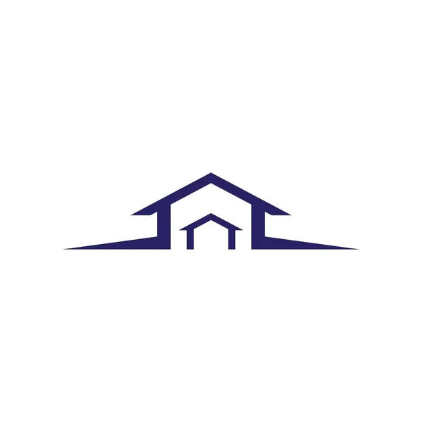 Design Ícone Logotipo Imobiliário — Vetor de Stock