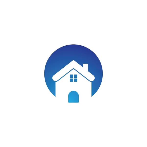 Design Ícone Logotipo Imobiliário — Vetor de Stock