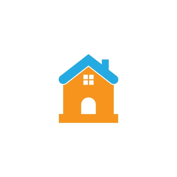 Design Ícone Logotipo Imobiliário — Vetor de Stock