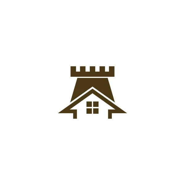 Real Estate Logo Icon Design — Stock Vector