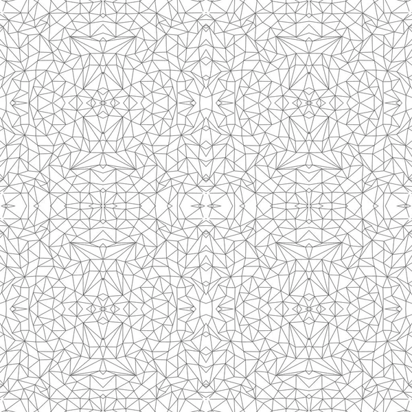 Naadloze geometrische kunst patroon — Stockvector