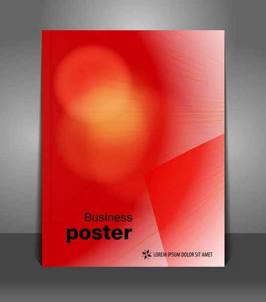 Moderní vektorové umění brožura — Stockový vektor