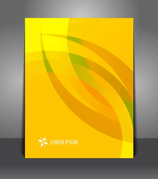 Μοντέρνο χρώμα, για παρουσίαση των επιχειρήσεων αφίσα — Διανυσματικό Αρχείο