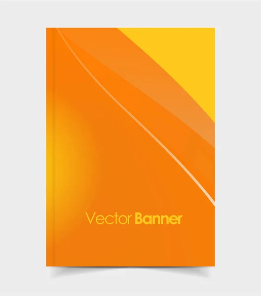 Elegante Presentación Vectorial Abstracta Póster Arte Fondo Contenido Diseño Volante — Vector de stock