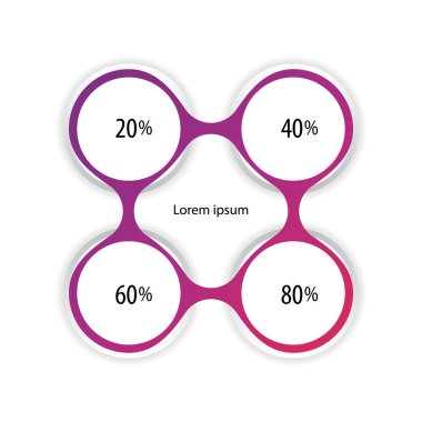 Gölgeli arkaplanda metin yerleştirme için konuşma baloncukları / hücreleri