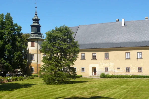 Barokní zámek Bludov — Stock fotografie