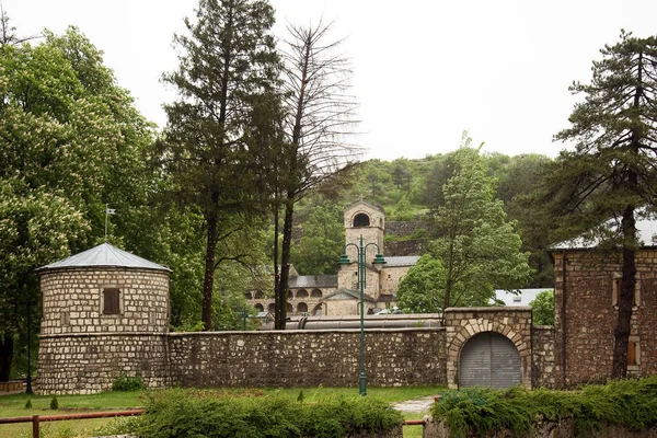 Cetinje Montenegro Maio 2010 Mosteiro Ortodoxo Natividade Virgem Santíssima Fundado — Fotografia de Stock