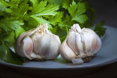 sarmısak ve maydanoz