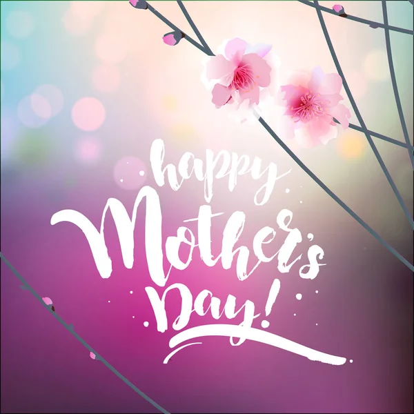 Çiçek açan çiçekler ile şube.