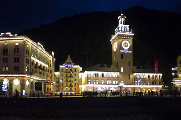 Sochi, Rusya. Rosa Khutor. Alp Resort 'ta. Yakın fotoğraf.