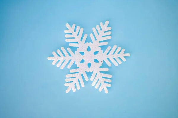 Χειμερινό φόντο με νιφάδες χιονιού — Φωτογραφία Αρχείου