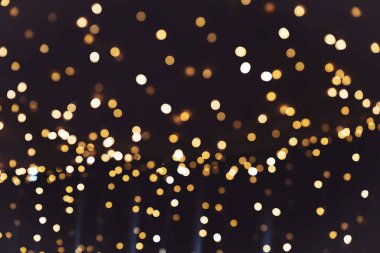 Odaklanmamış Noel Bokeh ışığı.