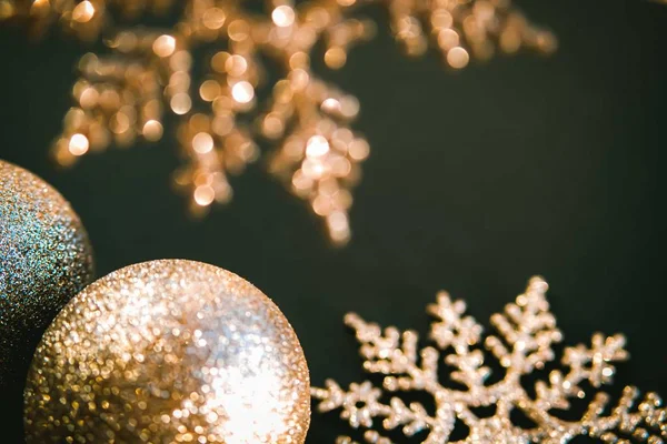 Blurred christmas background decoration. — Stock Photo, Image