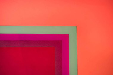 Geometrik Renkli Kağıt Arkaplanı