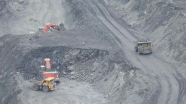 Taş ocağı makinelerde araştırma eseri. Genel planı.