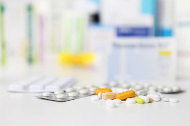 hapları ve blister, ilaç kapsül, uyuşturucu ve tablet kasa içi 