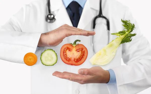 Alimentação saudável e nutrição natural conceito de dieta médica , — Fotografia de Stock