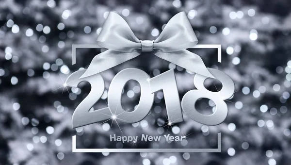 Texte de bonne année 2018 pour votre carte Flyers and Greetings. Id. — Photo