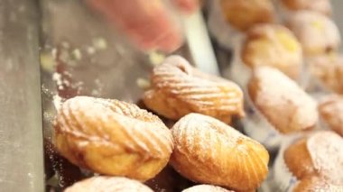 pasta şefi hazırlamak tatlılar şekerlemeler