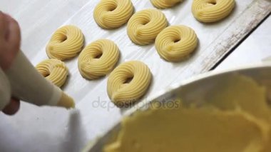 pasta şefi hazırlamak tatlılar şekerlemeler