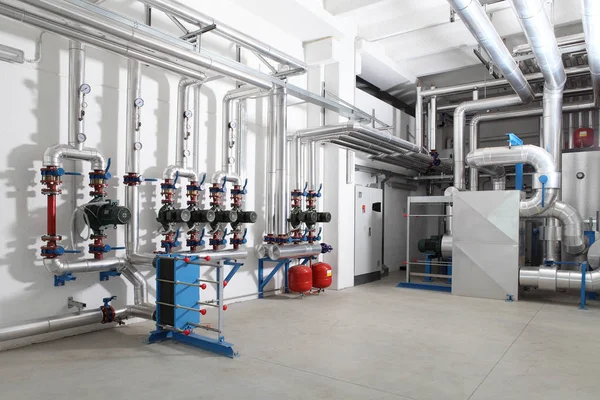 Merkezi Isıtma ve soğutma sistemi kontrol kazan dairesi