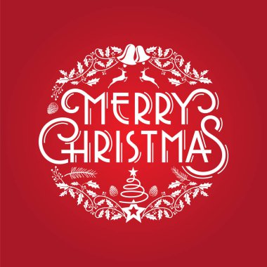 Mutlu Noel Süslemeleri Zarif Kırmız Kırsal