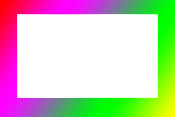 Foro ram med regnbågens färger, lämplig för användning som en grafisk resurs — Stockfoto