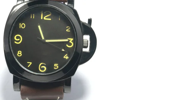 Reloj Pulsera Para Hombre Modo Aislado Lujo Final Más Elegante —  Fotos de Stock
