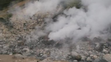 Kamçatka bölgesinin sonbahar manzarası