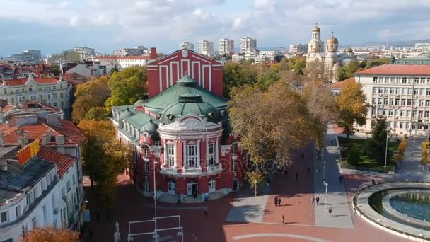 Ópera estatal Varna Bulgaria — Vídeos de Stock