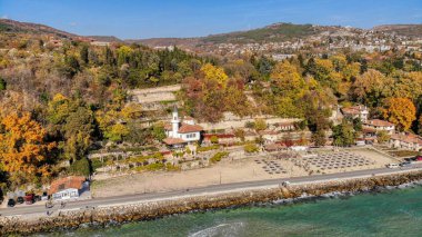 Balchik Botanik Bahçesi Hava Fotoğrafları Panoraması
