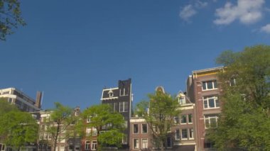 Amsterdam'da muhteşem kanal evleri 