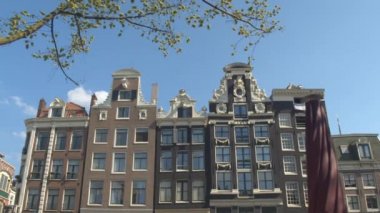 Amsterdam'da muhteşem kanal evleri 