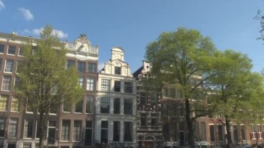 Amsterdam'da muhteşem kanal evleri 