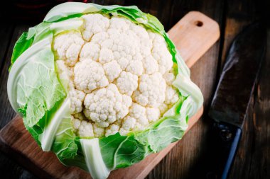 Taze ham organik karnabahar 