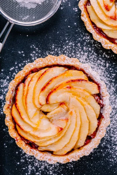 Традиционные пироги яблочные пироги — стоковое фото