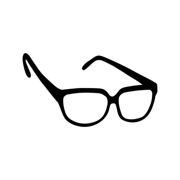 Glasögon Eps Vektor Stock Illustration Handritning — Stock vektor