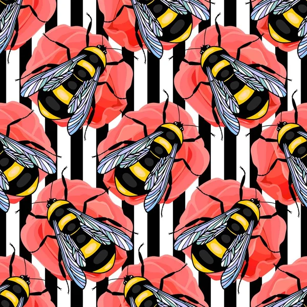 Arılarla kusursuz desen