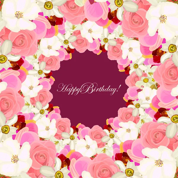 Çiçekli doğum günün kutlu olsun.