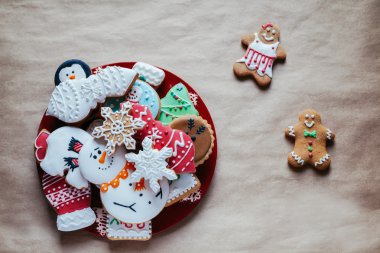 Gingerbread lezzetli kurabiyeler