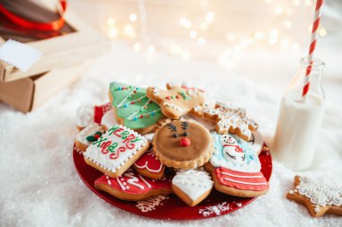 Gingerbread lezzetli kurabiyeler