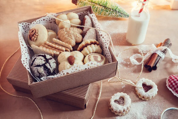 Varias galletas de Navidad —  Fotos de Stock