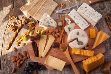 Peynir tabağı ile jambon