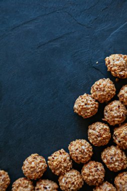 lezzetli çikolata truffles