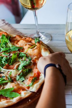 lezzetli lezzetli pizza